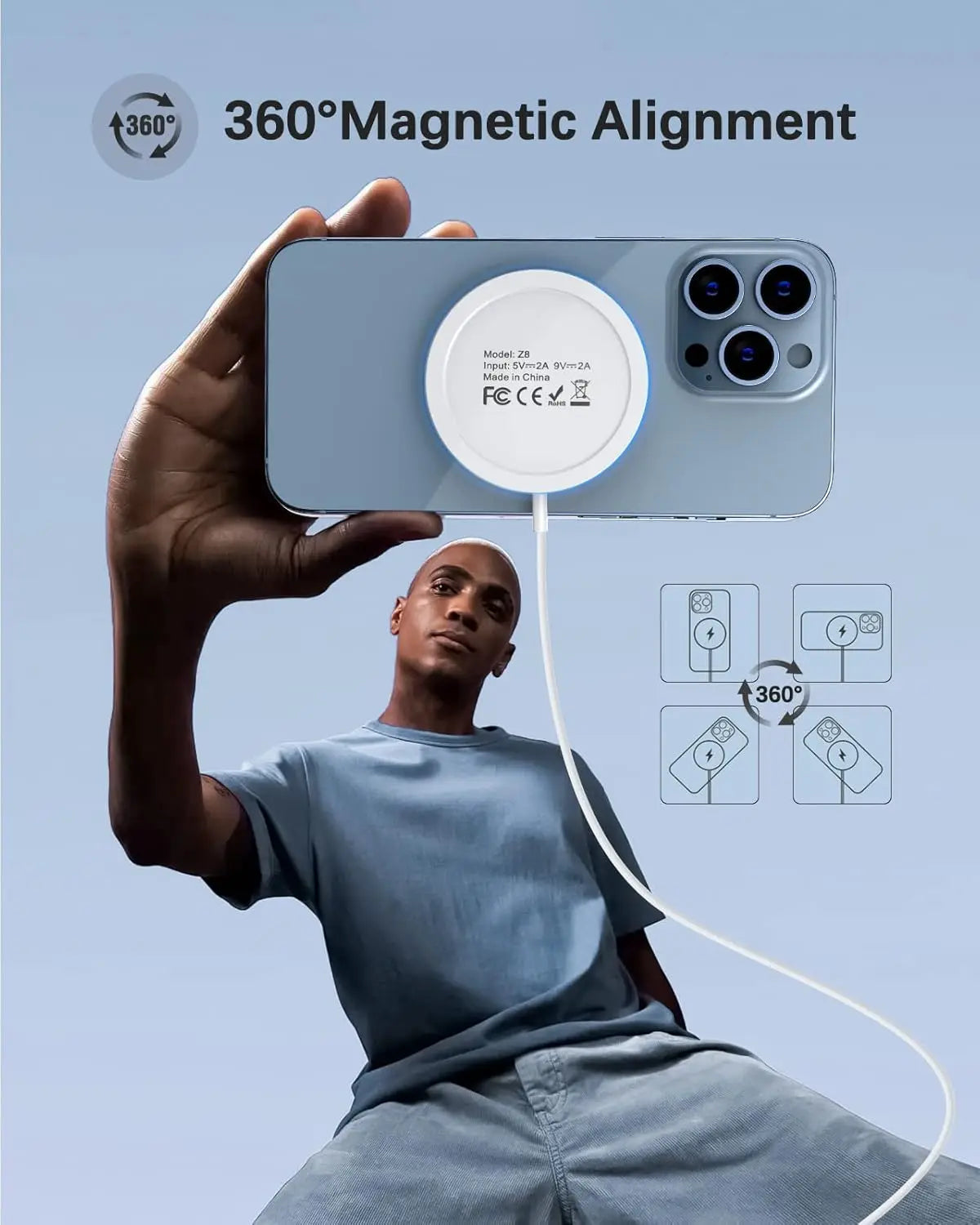 Chargeur MagSafe sans fil