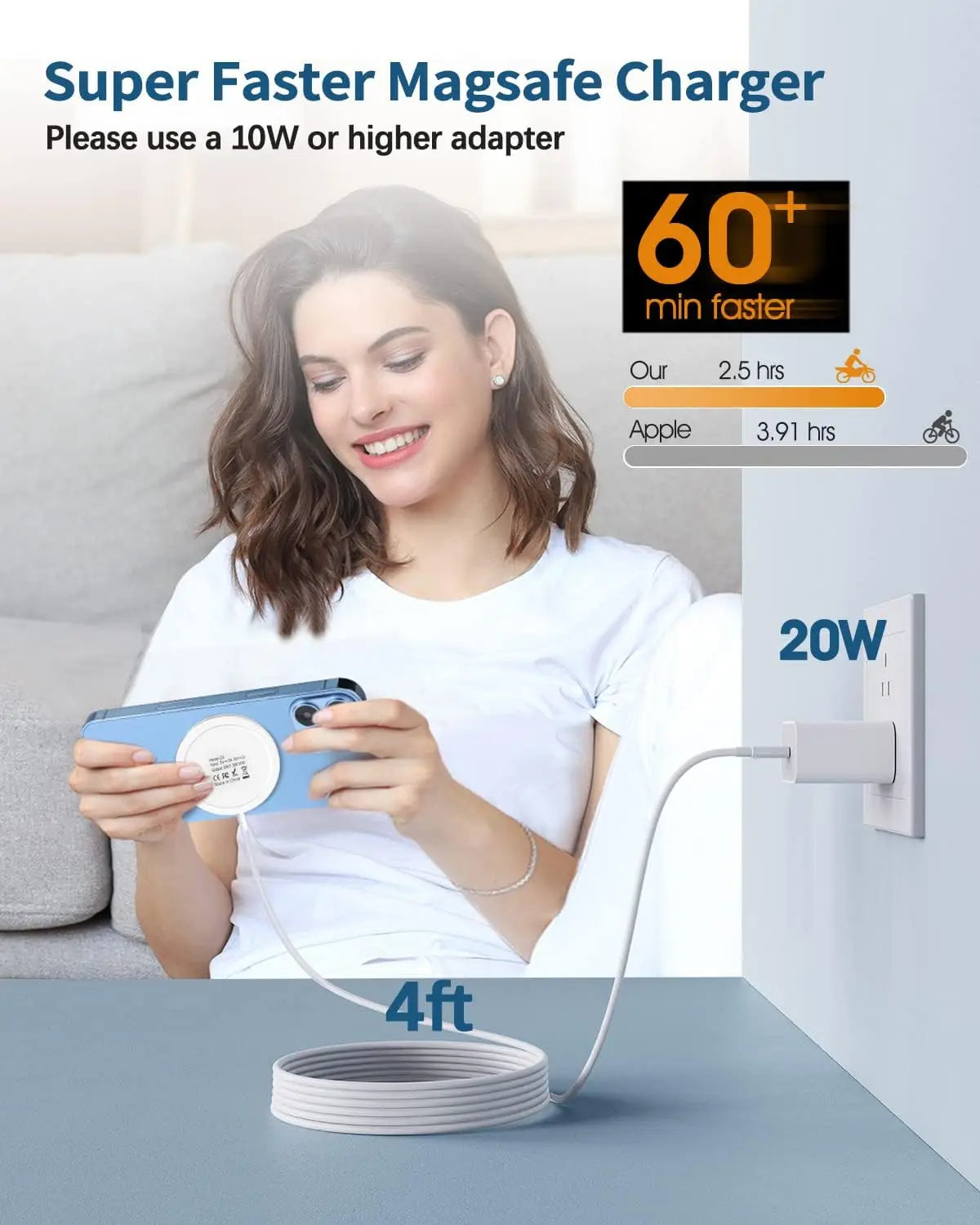 Chargeur MagSafe sans fil