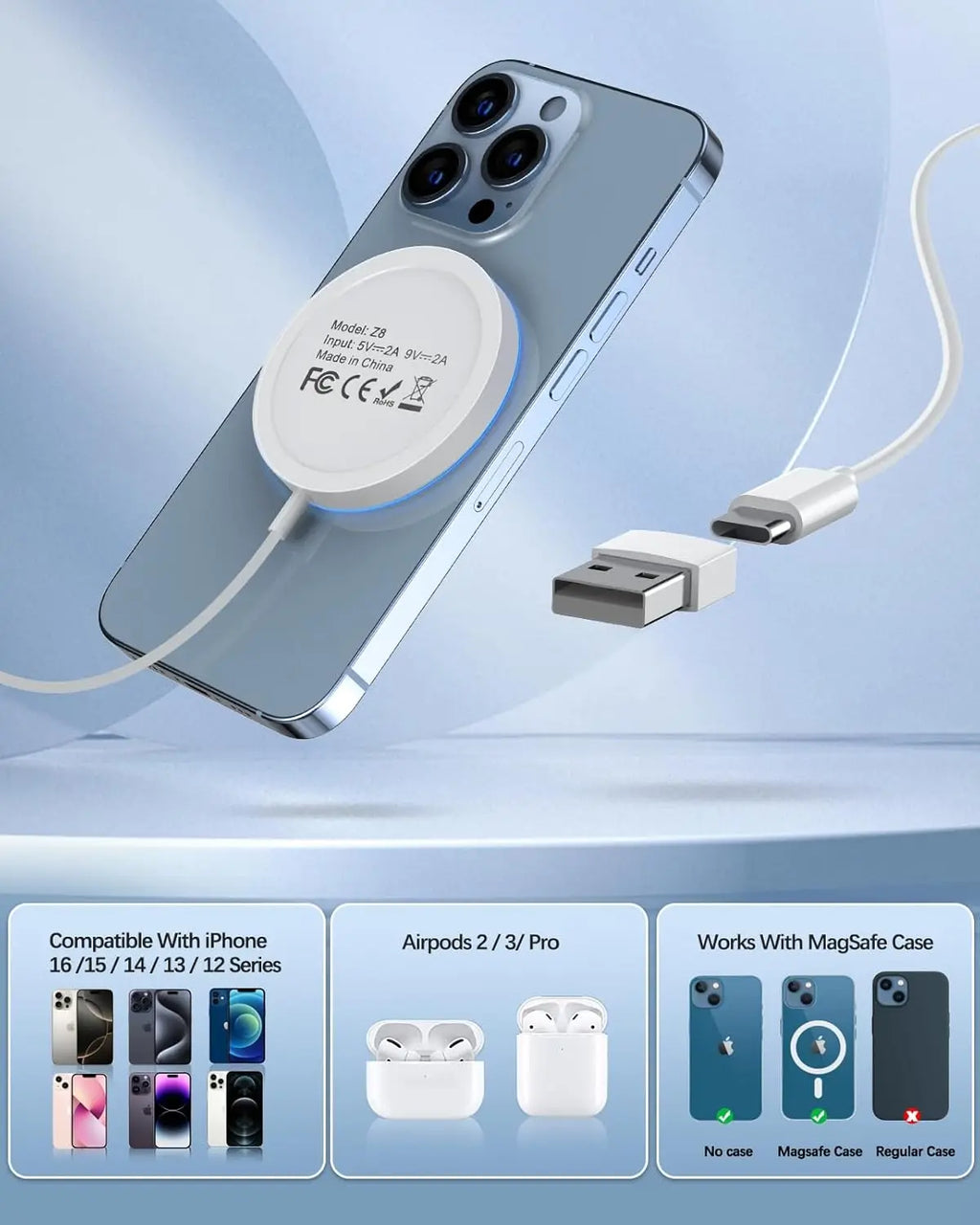 Chargeur MagSafe sans fil