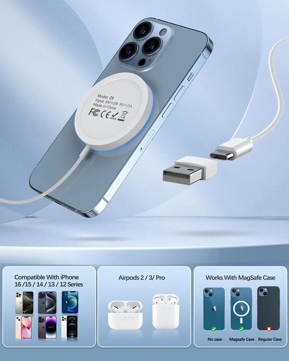 Chargeur MagSafe sans fil