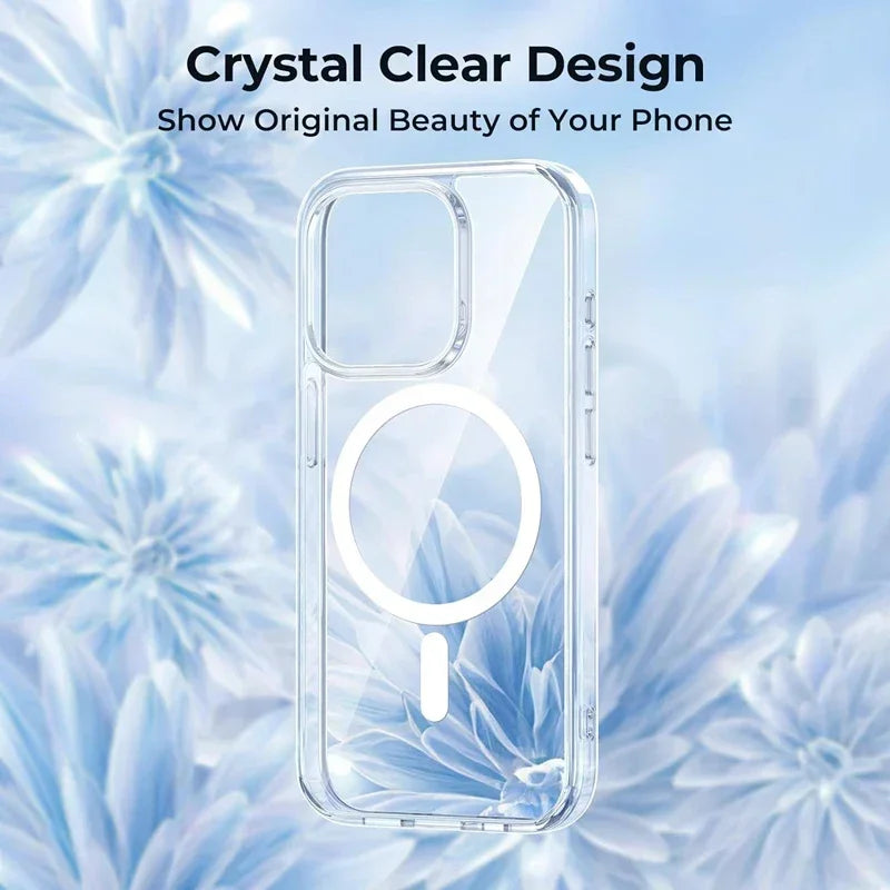 Coque MagSafe transparente